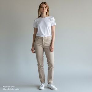 Vans • Size M / 31” Waist • Soft Lilac Chinos • Flat-Front Straight Leg